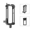 Insta360 X3 PULUZ Metal Protective Cage Rig Housing Frame with Expand Cold Shoe Base & Tripod Adapter (Black)