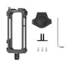 Insta360 X3 PULUZ Metal Protective Cage Rig Housing Frame with Expand Cold Shoe Base & Tripod Adapter (Black) - Image 11