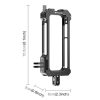 Insta360 X3 PULUZ Metal Protective Cage Rig Housing Frame with Expand Cold Shoe Base & Tripod Adapter (Black) - Image 2