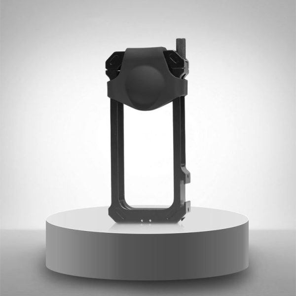 Insta360 X3 PULUZ Metal Protective Cage Rig Housing Frame with Expand Cold Shoe Base & Tripod Adapter (Black) - Image 8