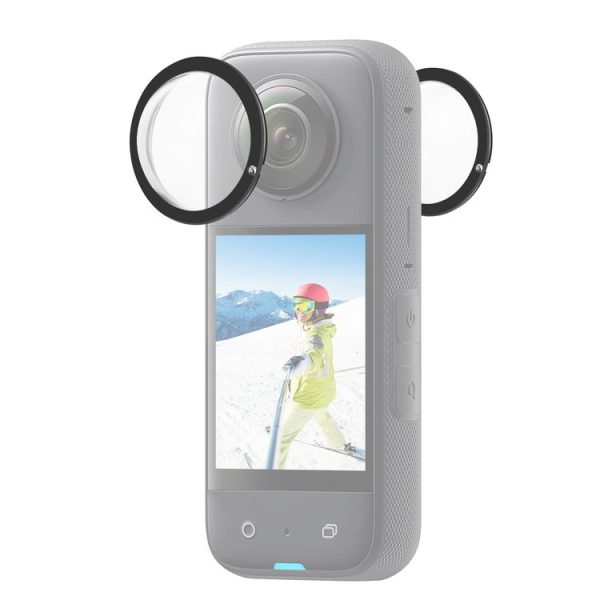 Insta360 X3 PULUZ Lens Guard PC Protective Cover (Black)