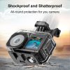 DJI Osmo Action 5 Pro / 3 / 4 PULUZ 40m Underwater Waterproof Housing Diving Case with Cold Shoe & Buckle Basic Mount & Screw - Image 7