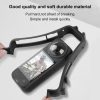 Insta360 X3 PULUZ Cold Shoe PC Plastic Protective Frame with Adapter Mount & Screw (Black) - Image 4