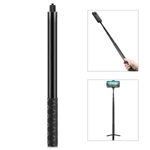PULUZ 150cm Metal Selfie Stick Monopod for Insta360 One RS / X2 / X3 / X4