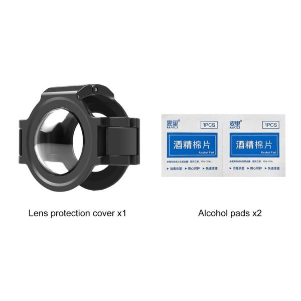 Insta360 X3 PULUZ Upgrade Optical Glass Lens Guard Protective Cover - Image 9