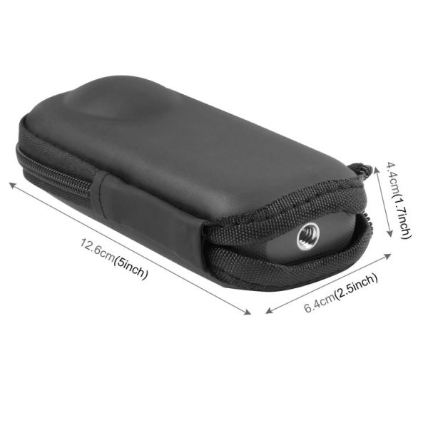 Insta360 X3 / ONE X2 PULUZ Camera Portable Case Box Storage Bag (Black) - Image 2