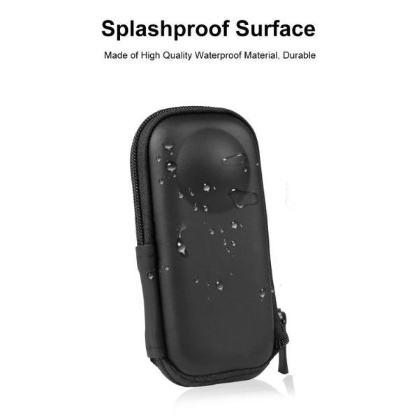 Insta360 X3 / ONE X2 PULUZ Camera Portable Case Box Storage Bag (Black) - Image 4