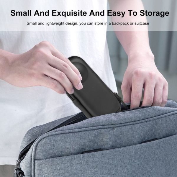 Insta360 X3 / ONE X2 PULUZ Camera Portable Case Box Storage Bag (Black) - Image 6