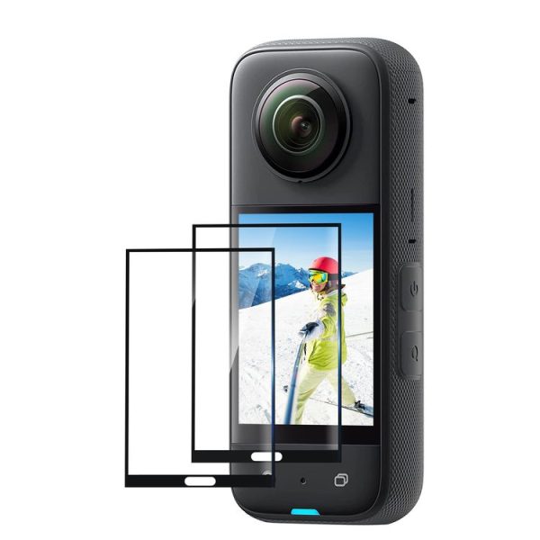 Insta360 X3 PULUZ 2pcs Curved HD Screen Film (Transparent)