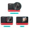 Insta360 One RS PULUZ 3 in 1 Screen + 4K Lens + Leica Lens Tempered Glass Film (Transparent) - Image 2