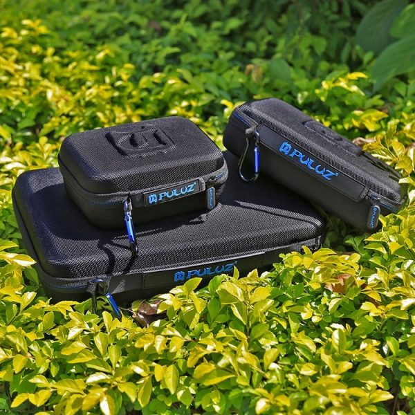 PULUZ Waterproof Carrying and Travel Case for GoPro, DJI Osmo Action and other Sport Cameras Accessories, Small Size: 16cm x 12cm x 7cm (Black) - Image 12