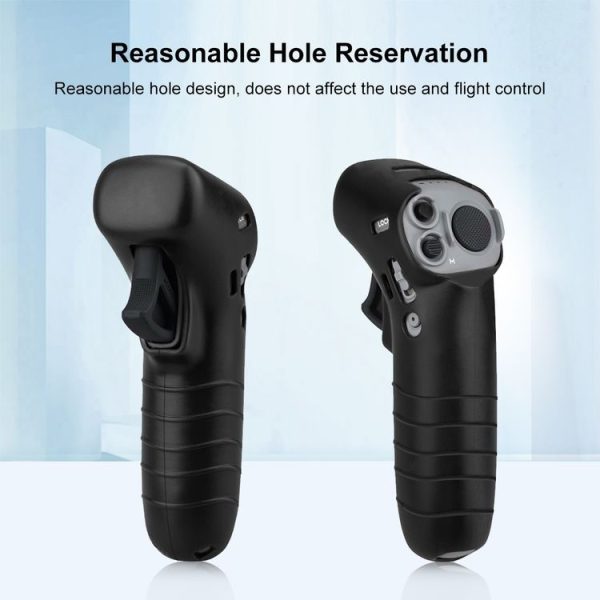 DJI RC Motion 2 / DJI Avata / FPV Rocker PULUZ Silicone Protective Case (Black) - Image 5