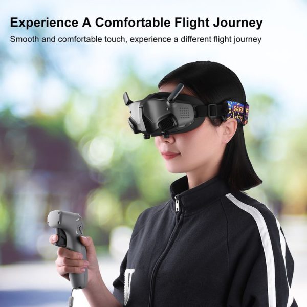 DJI Avata Goggles 2 PULUZ Flying Eye Mask Silicone Protective Case (Black) - Image 6
