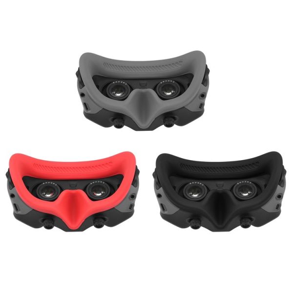DJI Avata Goggles 2 PULUZ Flying Eye Mask Silicone Protective Case (Black) - Image 9