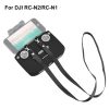PULUZ Shockproof Anti-scratch Silicone Case with Neck Strap For DJI Neo / Mini 3 / 3 Pro / Mavic 3 / Air 2S / Mini 2 RC-N2 / RC-N1 / RC-N3 Remote Control (Black)