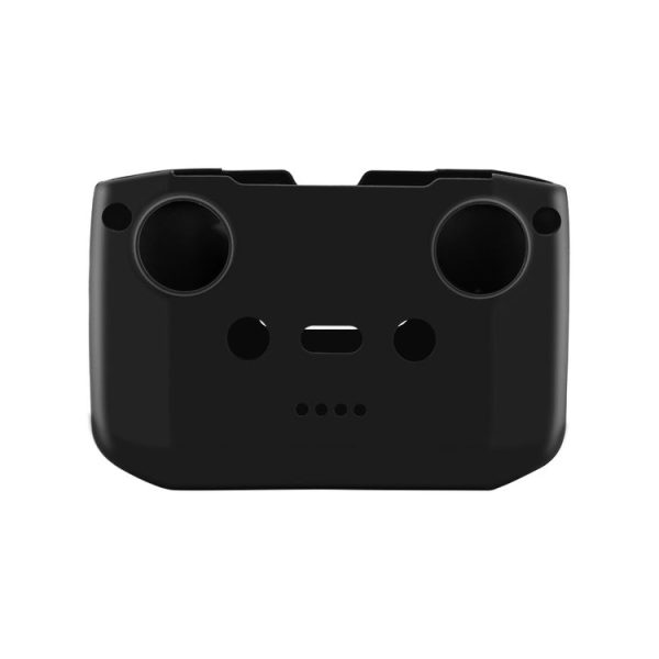 PULUZ Shockproof Anti-scratch Silicone Case with Neck Strap For DJI Neo / Mini 3 / 3 Pro / Mavic 3 / Air 2S / Mini 2 RC-N2 / RC-N1 / RC-N3 Remote Control (Black) - Image 2