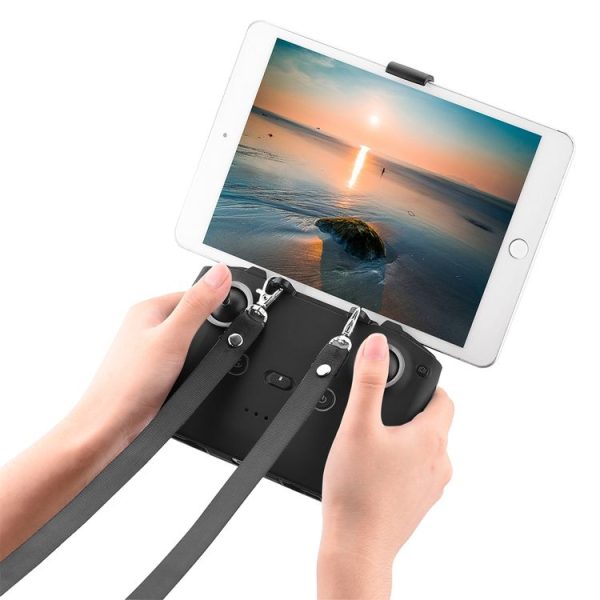 PULUZ Shockproof Anti-scratch Silicone Case with Neck Strap For DJI Neo / Mini 3 / 3 Pro / Mavic 3 / Air 2S / Mini 2 RC-N2 / RC-N1 / RC-N3 Remote Control (Black) - Image 6