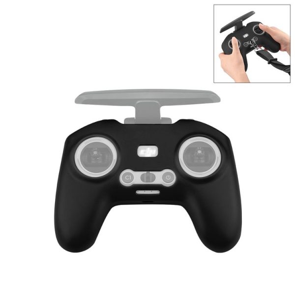 DJI FPV Combo Remote Control PULUZ Silicone Protective Case (Black)