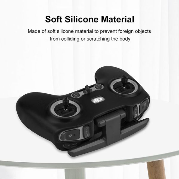 DJI FPV Combo Remote Control PULUZ Silicone Protective Case (Black) - Image 5