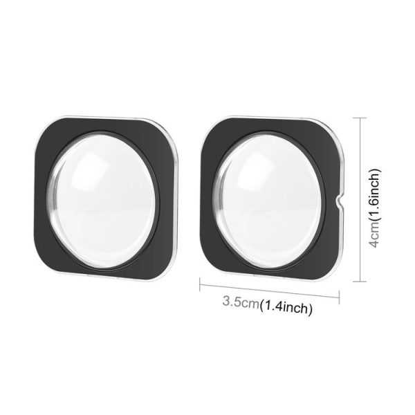 Insta360 X3 PULUZ Lens Guard Optical Glass Protective Cover (Black) - Image 2