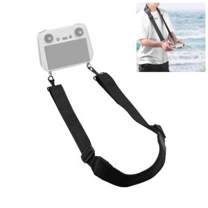 PULUZ Neck Lanyard Strap for DJI RC 2 / RC 1 / Air 3 / Mini 4 Pro / Mini 3 Pro / Air 2S / Air 2 / Mavic 2 Screen Remote Control (Black)