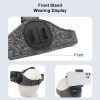 PULUZ Adjustable Head Strap Belt Mount with Phone Clamp & J Hook Mount & Long Screw - Image 4