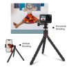 PULUZ Mini Octopus Flexible Tripod Holder with Remote Control for SLR Cameras, GoPro, Cellphone - Image 6
