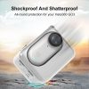 Insta360 GO 3 / GO 3S PULUZ Camera Charging Case Silicone Case (White) - Image 6