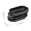 Insta360 GO3 / GO 3S PULUZ Easy Clip Hat Clip Quick Release Clamp Magnetic Frame Fixed Mount (Black) - Image 3