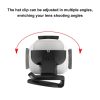Insta360 GO3 / GO 3S PULUZ Easy Clip Hat Clip Quick Release Clamp Magnetic Frame Fixed Mount (Black) - Image 6