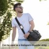 Insta360 GO3 / GO 3S PULUZ Easy Clip Hat Clip Quick Release Clamp Magnetic Frame Fixed Mount (Black) - Image 7