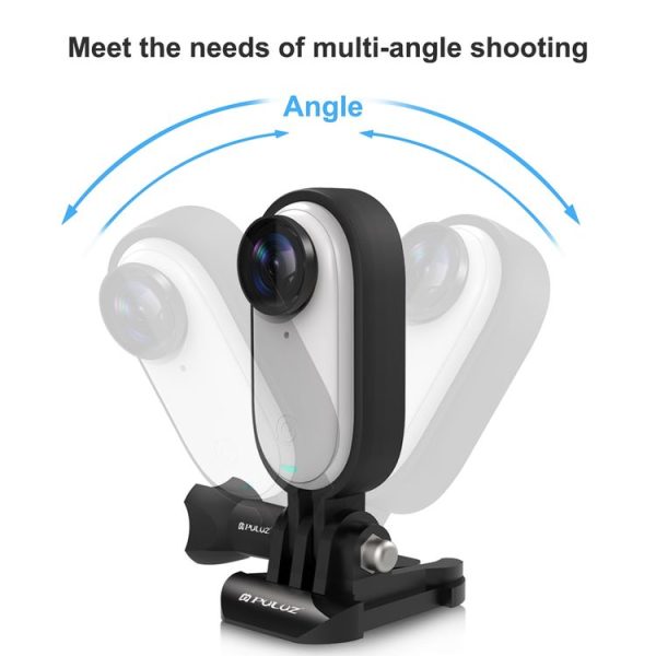 Insta360 GO 3 / GO 3S PULUZ Body Plastic Protective Frame Cage with Screw & Quick Release Buckle (Black) - Image 4