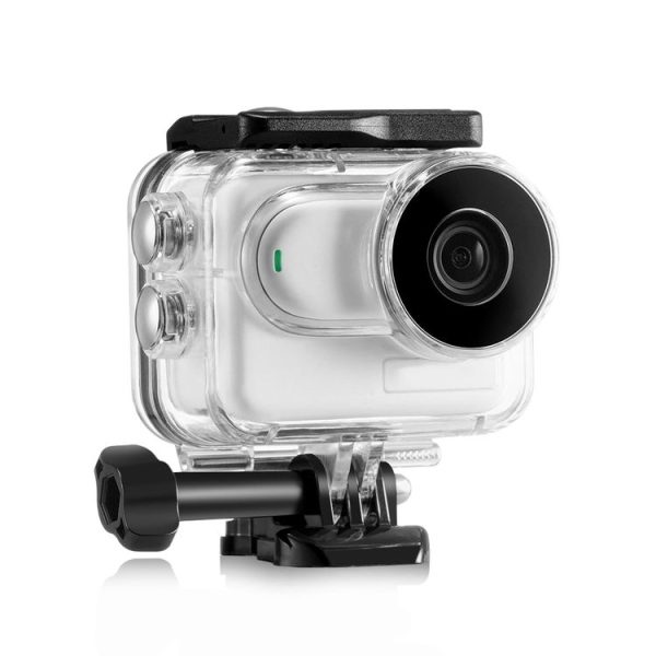 Insta360 GO 3 / GO 3SPULUZ 60m Underwater Waterproof Housing Case with Base Adapter & Screw (Transparent) - Image 2