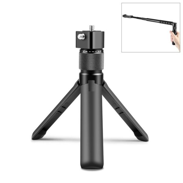 Insta360 X3 / X4 PULUZ Rotary Handle Desktop Tripod Stand (Black)