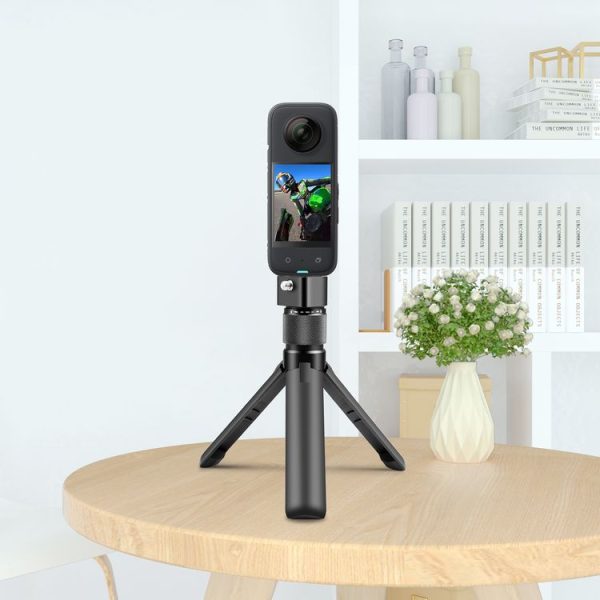 Insta360 X3 / X4 PULUZ Rotary Handle Desktop Tripod Stand (Black) - Image 7