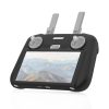 DJI Mini 4 Pro / Air 3 Remote Control / DJI RC 2 with Screen PULUZ Silicone Protective Case (Black) - Image 3