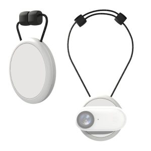 Insta360 GO 3 / GO 3S PULUZ Magnetic Pendant Holder Quick Release Neck Strap (White)