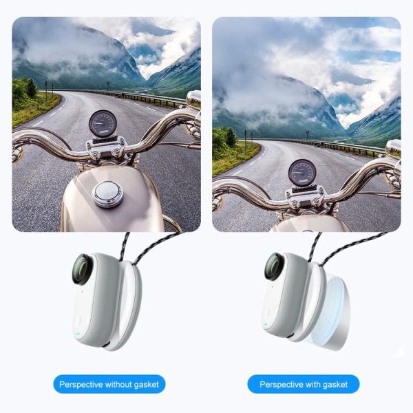 Insta360 GO 3 / GO 3S PULUZ Magnetic Pendant Holder Quick Release Neck Strap (White) - Image 6
