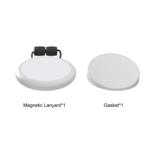 Insta360 GO 3 / GO 3S PULUZ Magnetic Pendant Holder Quick Release Neck Strap (White) - Image 8