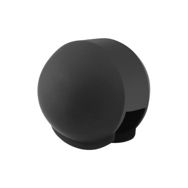 Insta360 X3 / X4 PULUZ Invisible Dive Case Lens Guard Silicone Protective Cover (Black) - Image 2
