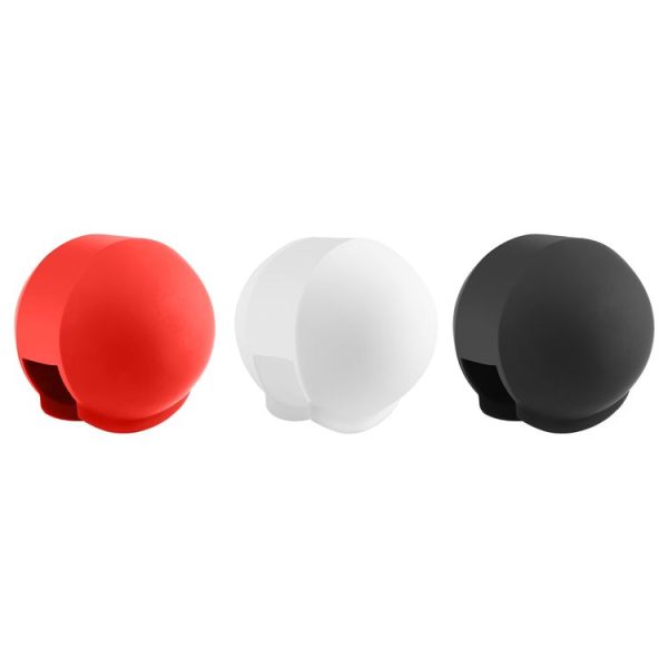 Insta360 X3 / X4 PULUZ Invisible Dive Case Lens Guard Silicone Protective Cover (Black) - Image 9