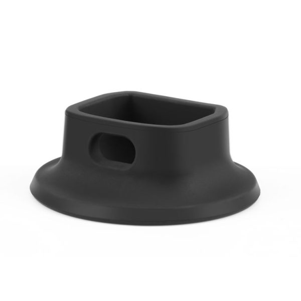 DJI Osmo Pocket 3 PULUZ Silicone Dock Desktop Charging Base Bracket (Black) - Image 2
