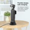 DJI Osmo Pocket 3 PULUZ Silicone Dock Desktop Charging Base Bracket (Black) - Image 7