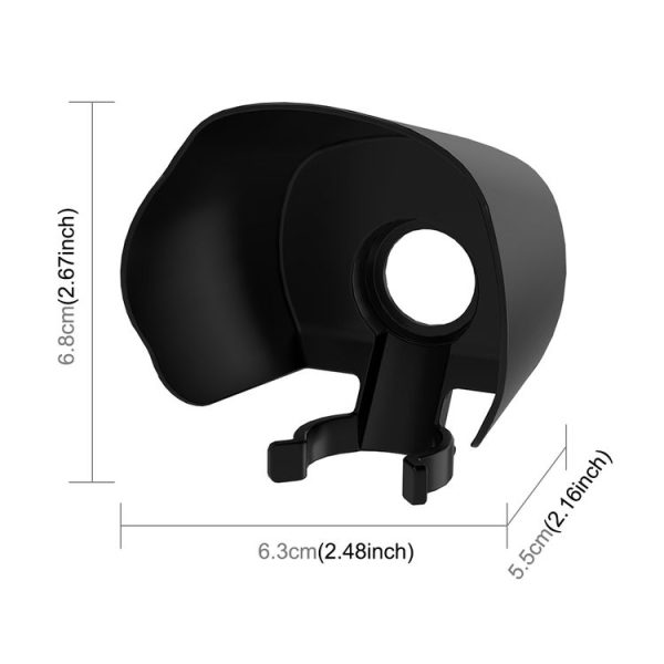 DJI OSMO Pocket 3 Sunshade Lens Protective Cover Hood (Black) - Image 3