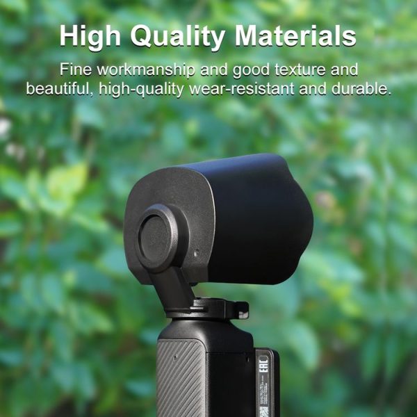 DJI OSMO Pocket 3 Sunshade Lens Protective Cover Hood (Black) - Image 7