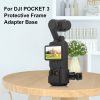 DJI OSMO Pocket 3 PULUZ Adapter Frame Expansion Bracket with 1 / 4 inch Hole (Black) - Image 2