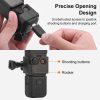 DJI OSMO Pocket 3 PULUZ Adapter Frame Expansion Bracket with 1 / 4 inch Hole (Black) - Image 6