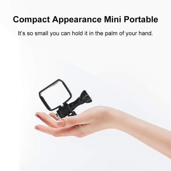 DJI OSMO Pocket 3 PULUZ Adapter Frame Expansion Bracket with 1 / 4 inch Hole (Black) - Image 7