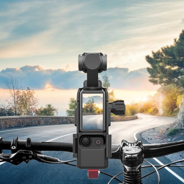 DJI OSMO Pocket 3 PULUZ Protection Frame Expansion Adapter Bracket (Black) - Image 10