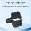 DJI OSMO Pocket 3 PULUZ Protection Frame Cage Expansion Adapter Bracket (Black) - Image 2